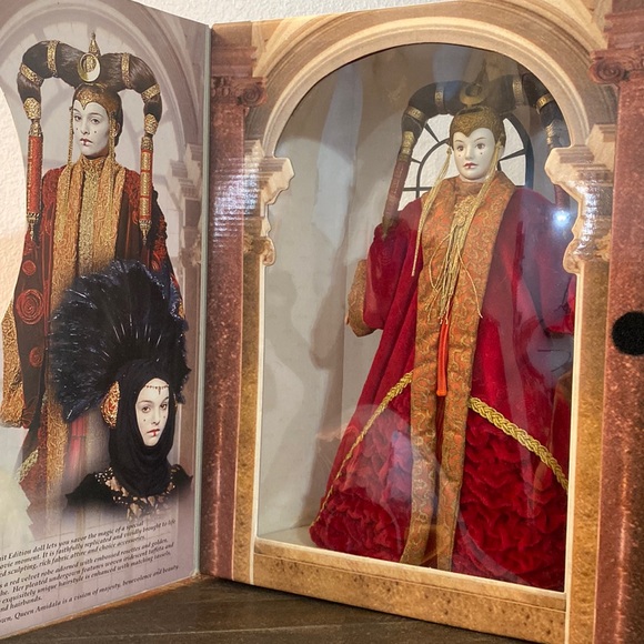 Star Wars Episode 1 ❤️ Queen Amidala/ Red Senate Gown/1999 Portrait Edition - Picture 5 of 16